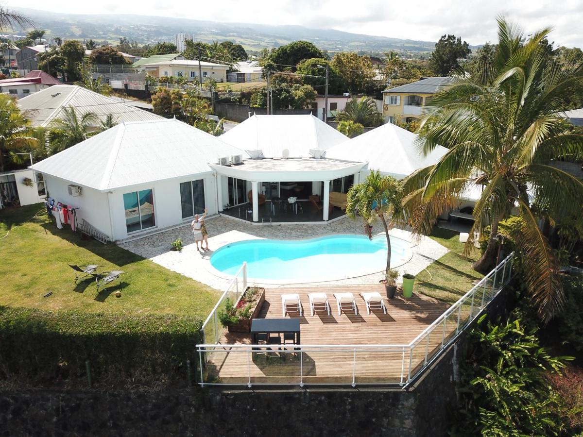 Villa BELLE VUE, CHAMBRE BAMBOUS Saint Pierre Exterior foto